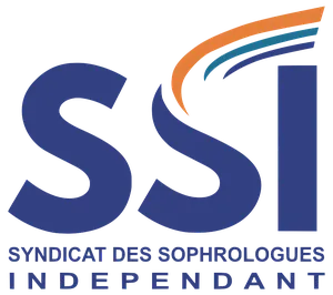 Logo du SSI, Syndicat des sophrologues indépendants, dont Frédérique Collin est membre